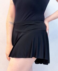 Saia godê com pala SD5366 preto