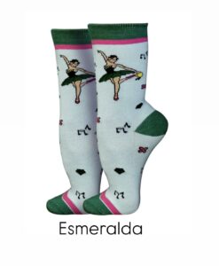 Meia cano alto "Grandes Ballets"