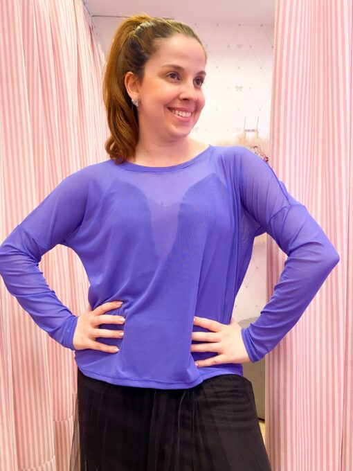 Blusa Lu Tule Manga Longa - Imagem 6