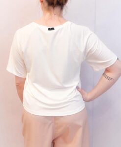 Alternative view of Blusa Cropped Movement Off  White