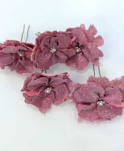 Grampo de coque flor (5 unidades)