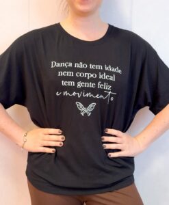 blusa lu urbana dança não tem idade