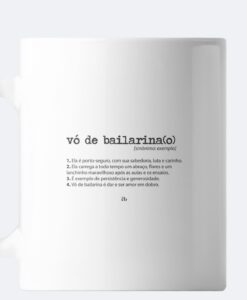caneca manifesto vó de bailarina