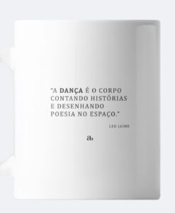 caneca manifesto frase leo