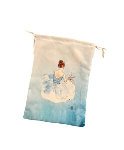 Alternative view of Porta Sapatilhas Bailarina Azul