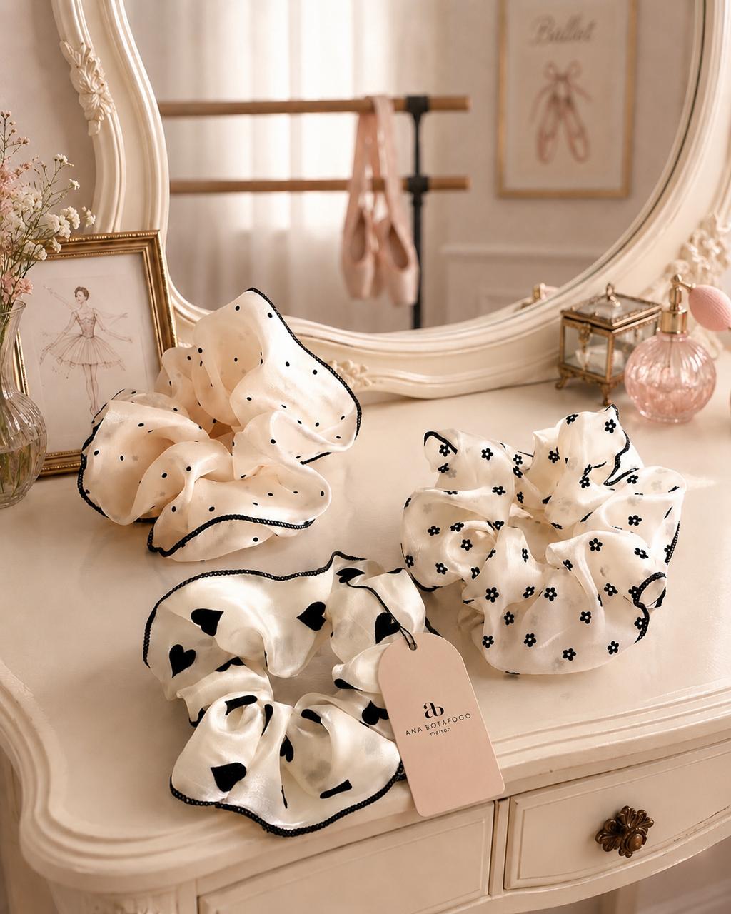 Scrunchie Organza Encanto - Imagem 3