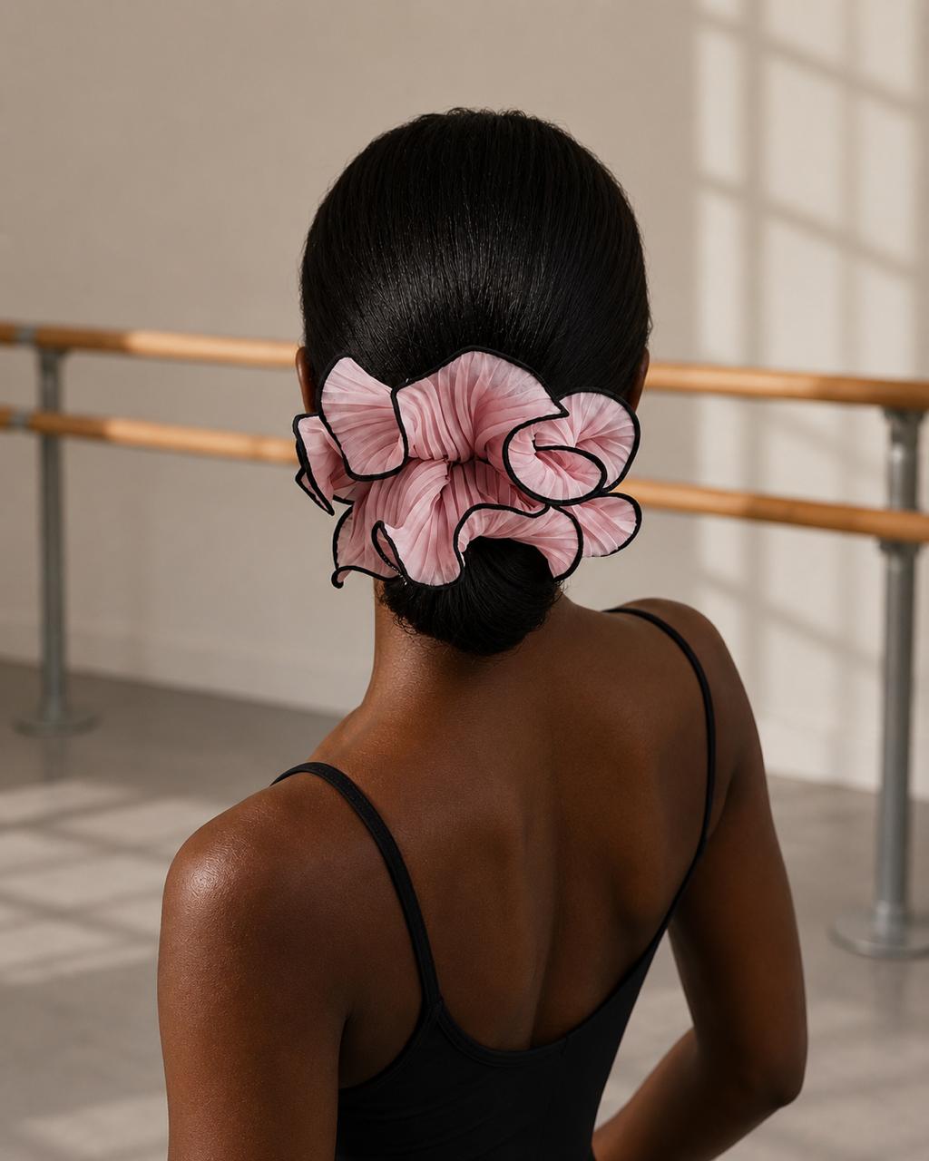 Scrunchie Organza Viés - Imagem 2