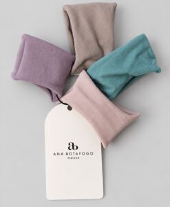 Alternative view of Scrunchie em malha